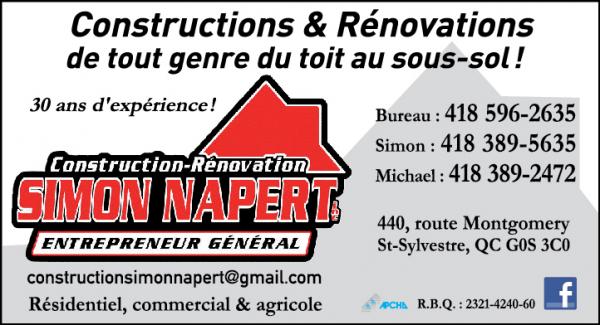 Construction Rénovation Simon Napert